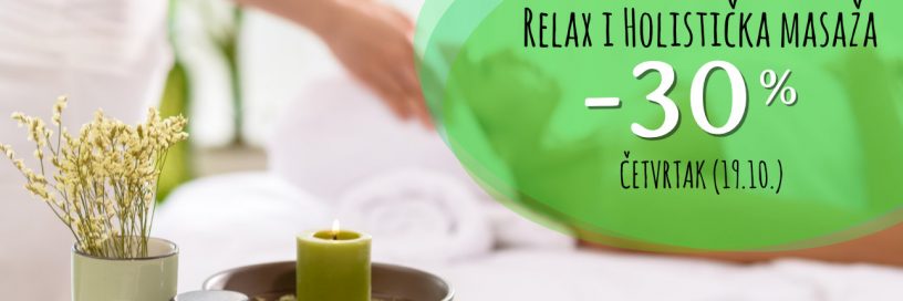 akcija popust na holisticku masazu